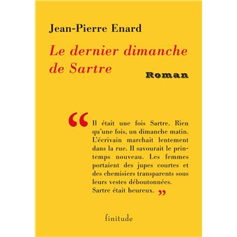 Le dernier dimanche de Sartre